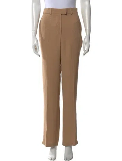 Pre-owned Chloé Wide Leg Pants In Neutral