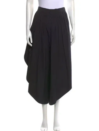 Pre-owned Chloé Wide Leg Pants W/ Tags In Black