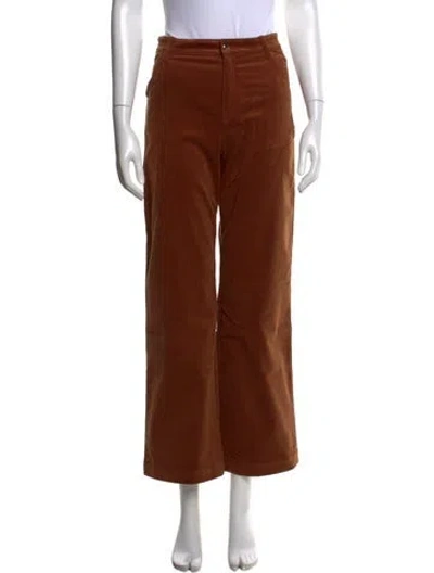 Pre-owned Chloé Wide Leg Pants W/ Tags In Brown