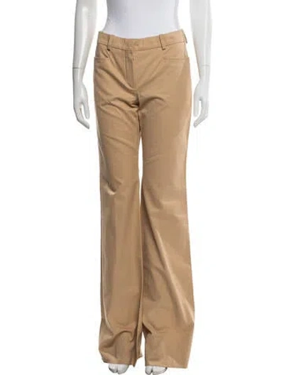 Pre-owned Chloé Wide Leg Pants W/ Tags In Brown