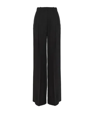 Chloé Wide-leg Sailor Trousers In Black