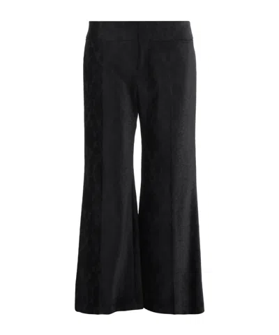 Chloé Viscose And Cotton Pants In Black