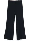 Chloé Wide-leg Trousers In Blue