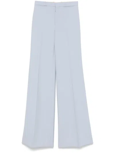 Chloé Wide-leg Trousers In Blue