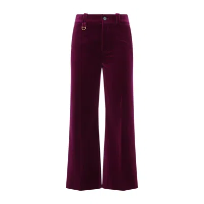 CHLOÉ CHLOÉ WIDE-LEG TROUSERS WITH HIGH WAIST