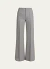 Chloé Striped Cashmere And Wool-blend Vest In Swan Grey