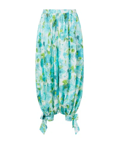 CHLOÉ WIDE PRINTED PANTS