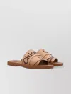 Chloé Tan Woody Sandals