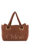 Chloé Wild Pink Plage Large Tote In Pink
