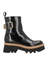 Chloé Chloe Owena Leather Boots Women In Black