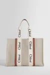 Chloé Woody Bag In Beige