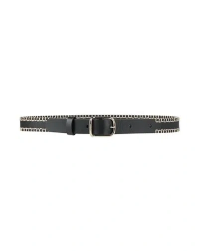 Chloé Woman Belt Black Size S Calfskin