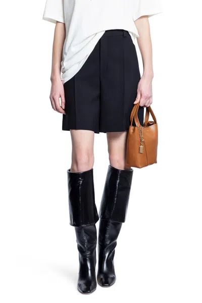 Chloé Woman Black Shorts