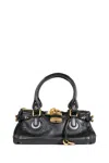 Chloé Paddington Bag In Leather In Black