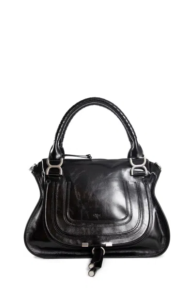 Chloé Woman Black Top Handle Bags