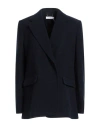 Chloé Woman Blazer Midnight Blue Size 10 Virgin Wool, Cashmere