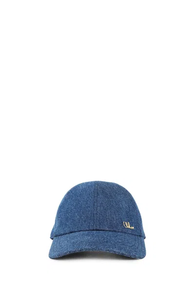 Chloé Woman Blue Hats