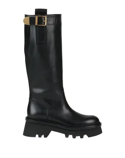 Chloé Woman Boot Black Size 7 Leather