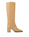 Chloé Woman Boot Sand Size 7.5 Soft Leather