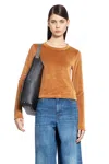 Chloé Woman Brown Tops In Brown