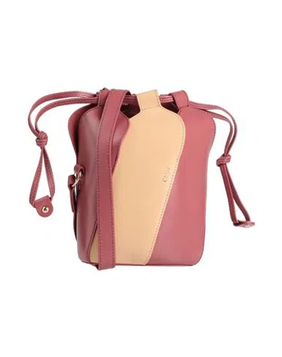 Chloé Woman Cross-body Bag Antique Rose Size - Calfskin In Pink