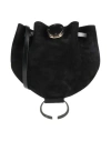 Chloé Woman Cross-body Bag Black Size - Lambskin, Calfskin In Black