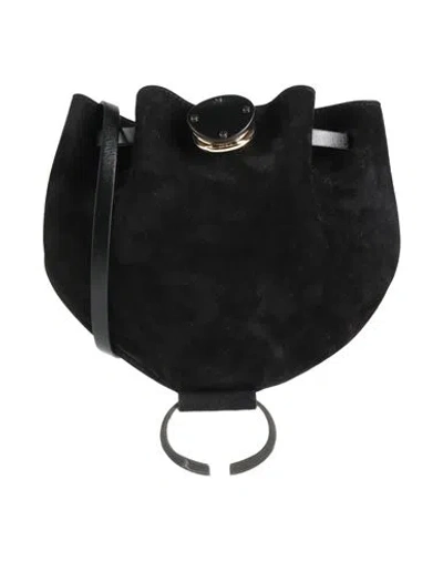Chloé Woman Cross-body Bag Black Size - Lambskin, Calfskin