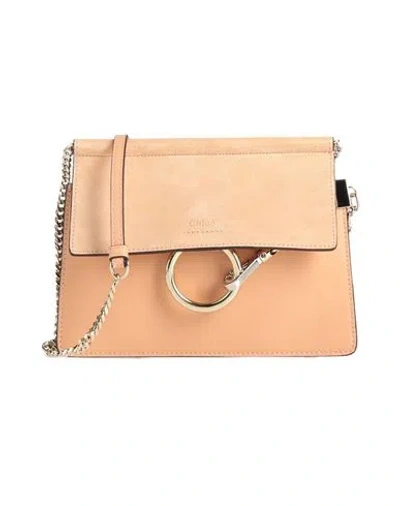 Chloé Woman Cross-body Bag Blush Size - Calfskin In Pink