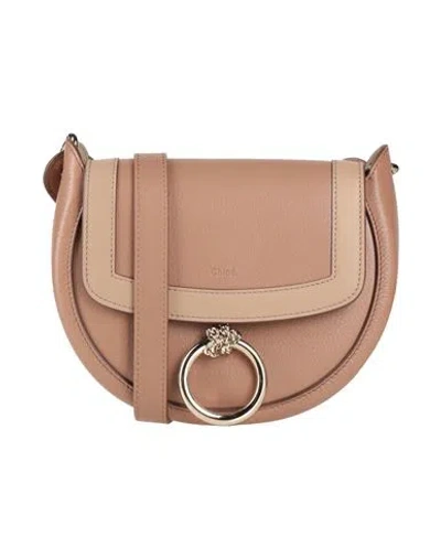 Chloé Woman Cross-body Bag Blush Size - Leather In Pink