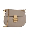 Chloé Woman Cross-body Bag Grey Size - Lambskin In Gray