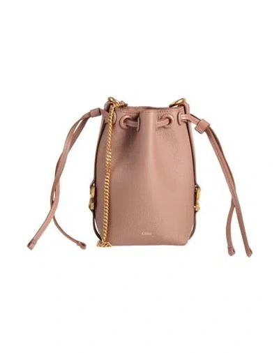 Chloé Woman Cross-body Bag Light Brown Size - Calfskin