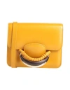 Chloé Woman Cross-body Bag Marigold Size - Soft Leather In Yellow