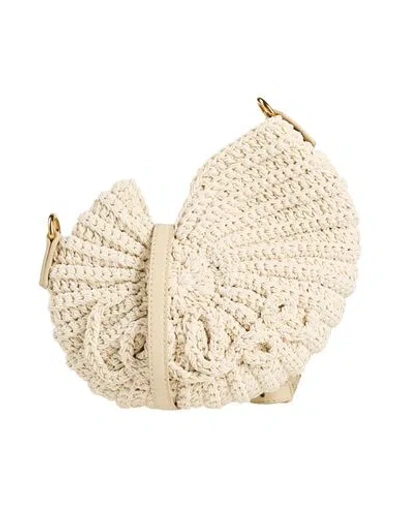 Chloé Woman Cross-body Bag Off White Size - Acrylic