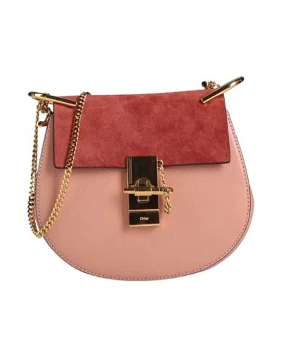Chloé Woman Cross-body Bag Pink Size - Goat Skin