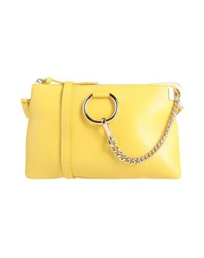 Chloé Woman Cross-body Bag Yellow Size - Soft Leather