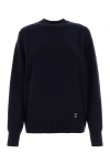 Chloé Chloe Women Midnight Blue Cashmere Blend Oversize Sweater In Blue