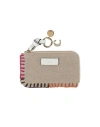 Chloé Woman Document Holder Beige Size - Linen In Beige