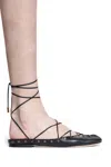 Chloé Ghillies Leather Ballet Flats