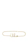 Chloé Woman Gold Belts In Gold
