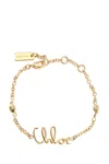 Chloé Adjustable Length Statement Accessory In Gold