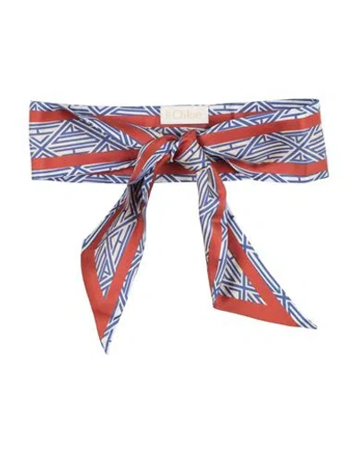 Chloé Woman Hair Accessory Blue Size - Silk