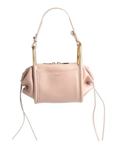 Chloé Woman Handbag Blush Size - Calfskin In Pink