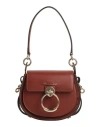 Chloé Woman Handbag Brick Red Size - Calfskin