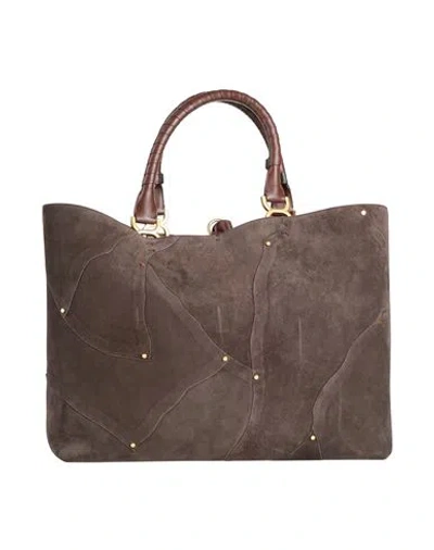 Chloé Woman Handbag Brown Size - Calfskin