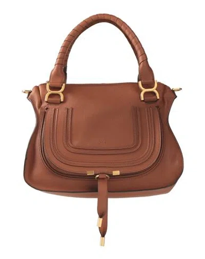 Chloé Woman Handbag Brown Size - Calfskin