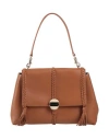 CHLOÉ CHLOÉ WOMAN HANDBAG BROWN SIZE - LEATHER