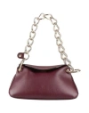 Chloé Woman Handbag Burgundy Size - Leather In Red