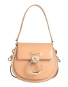 Chloé Woman Handbag Camel Size - Calfskin In Beige