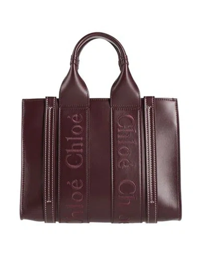 Chloé Woman Handbag Cocoa Size - Leather In Brown