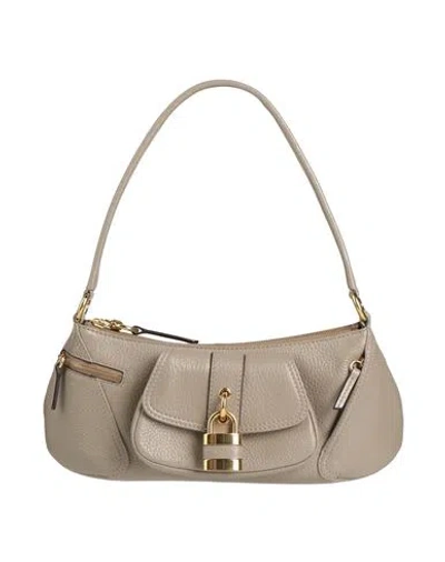 Chloé Woman Handbag Grey Size - Cow Leather